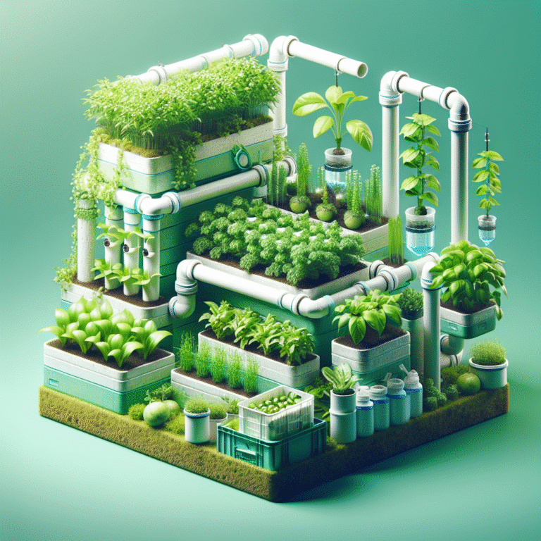 eco-friendly DIY hydroponic systems for sustainable gardening