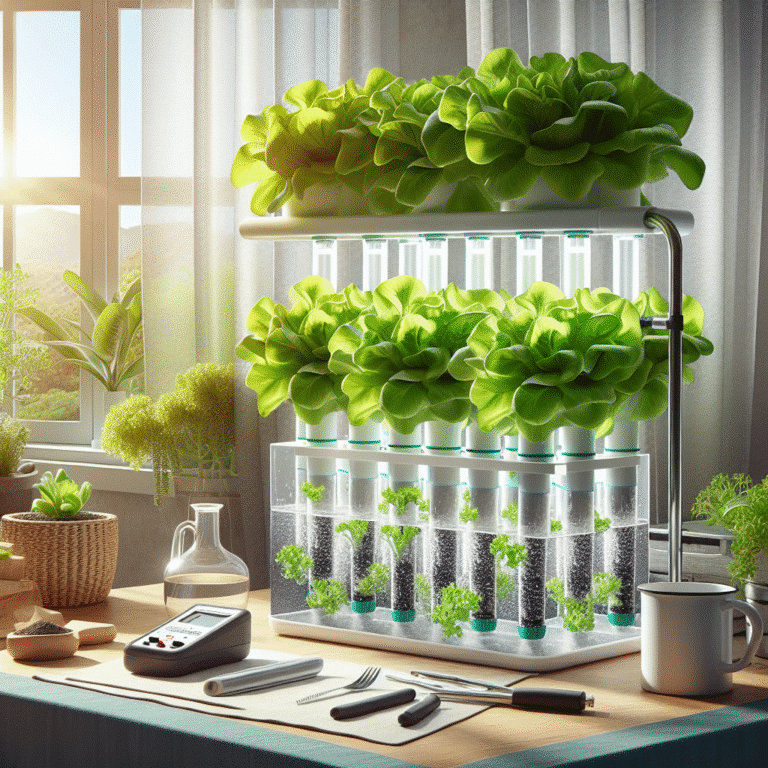 how to care for hydroponic lettuce at home