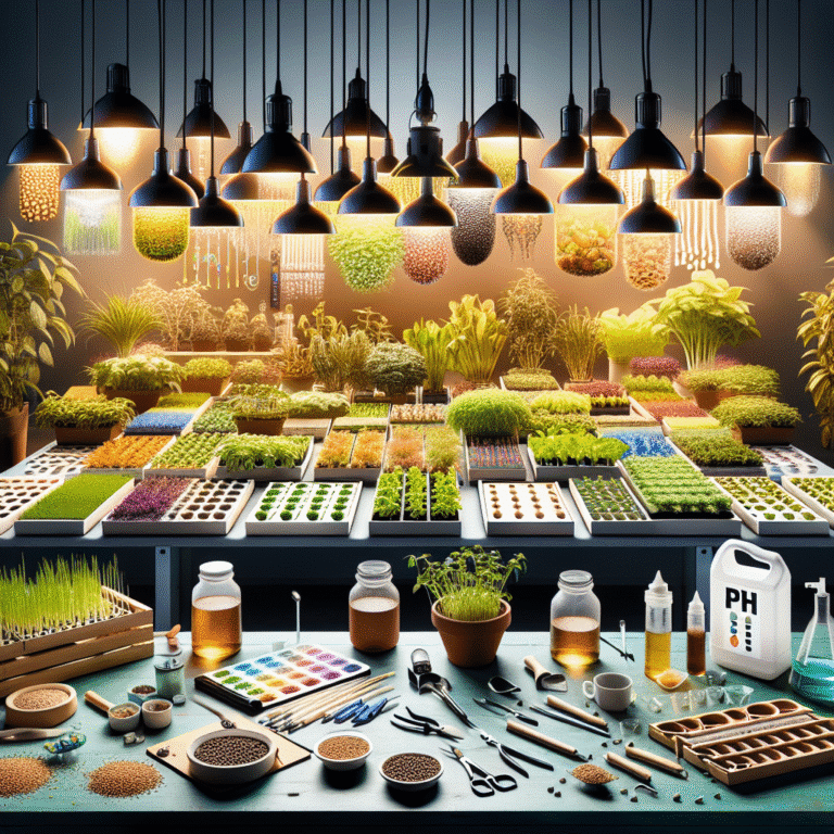 comprehensive review of hydroponic grow lights for novice gardeners