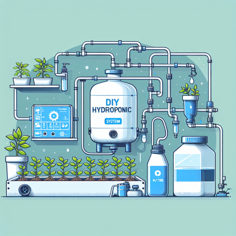 building a simple DIY hydroponic system for beginners