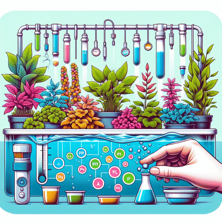 how to maintain pH levels in your home hydroponic setup