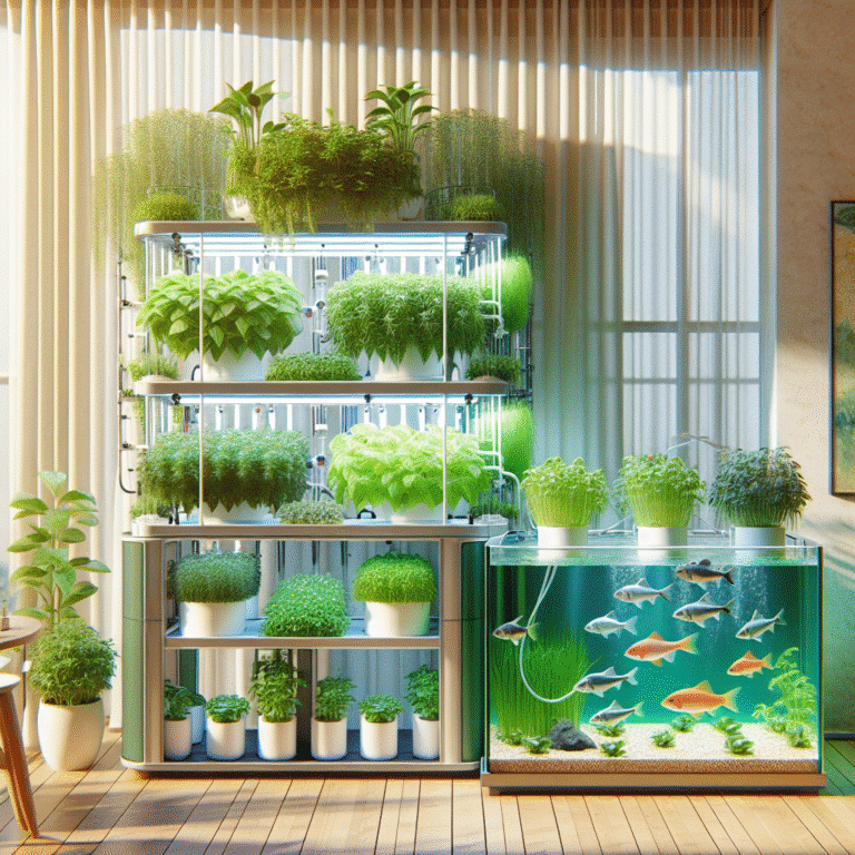 integrating aquaponics with your hydroponic system at home