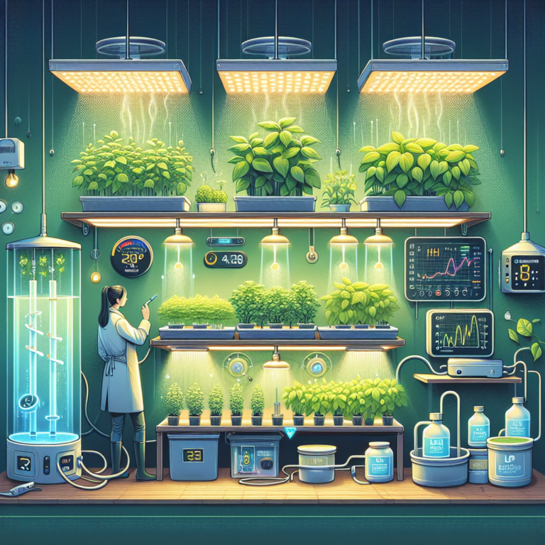 how to create an optimal hydroponic environment