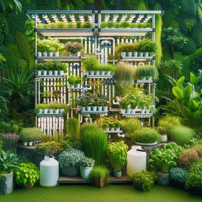 Designing a DIY hydroponic system tailored to your favorite plants