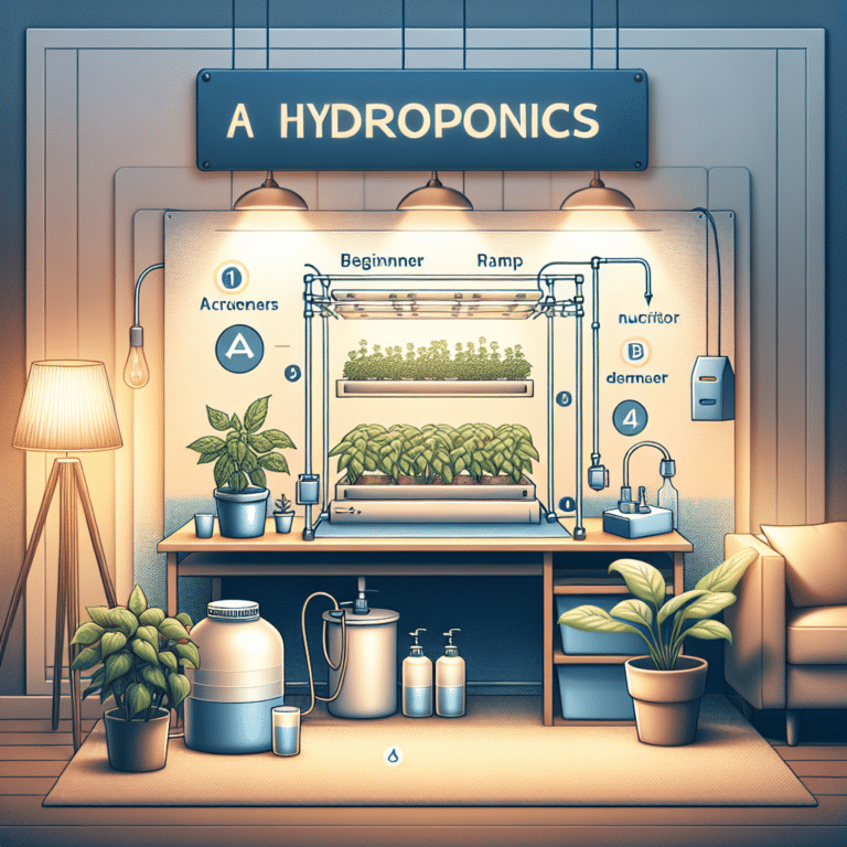 home hydroponic setup for beginners guide
