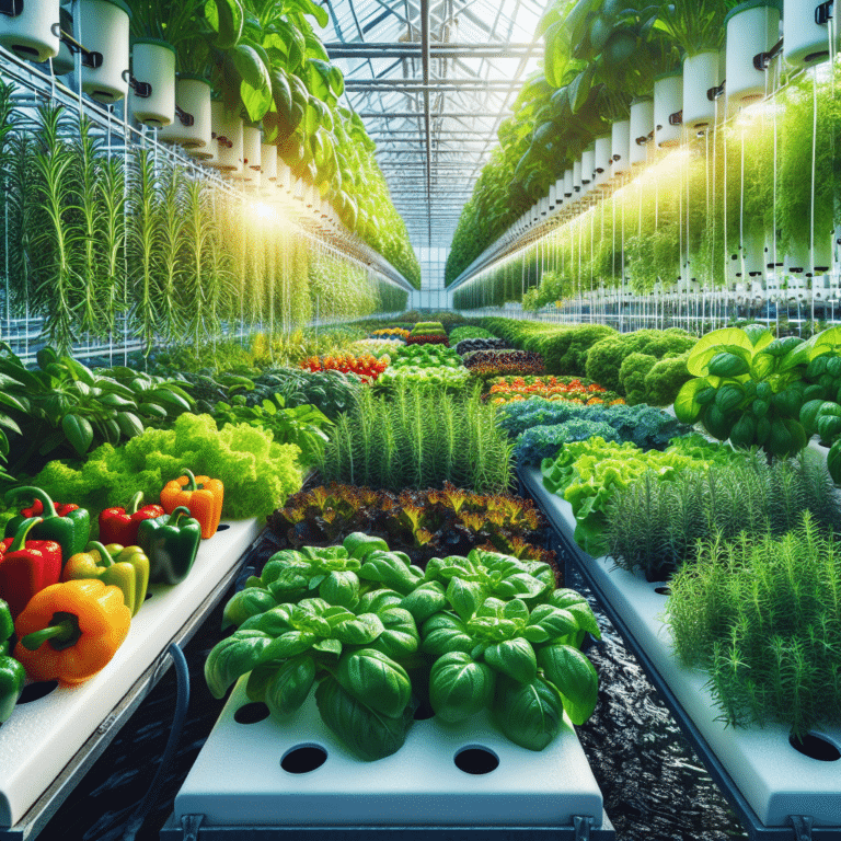 hydroponic plant care for vegetables and herbs