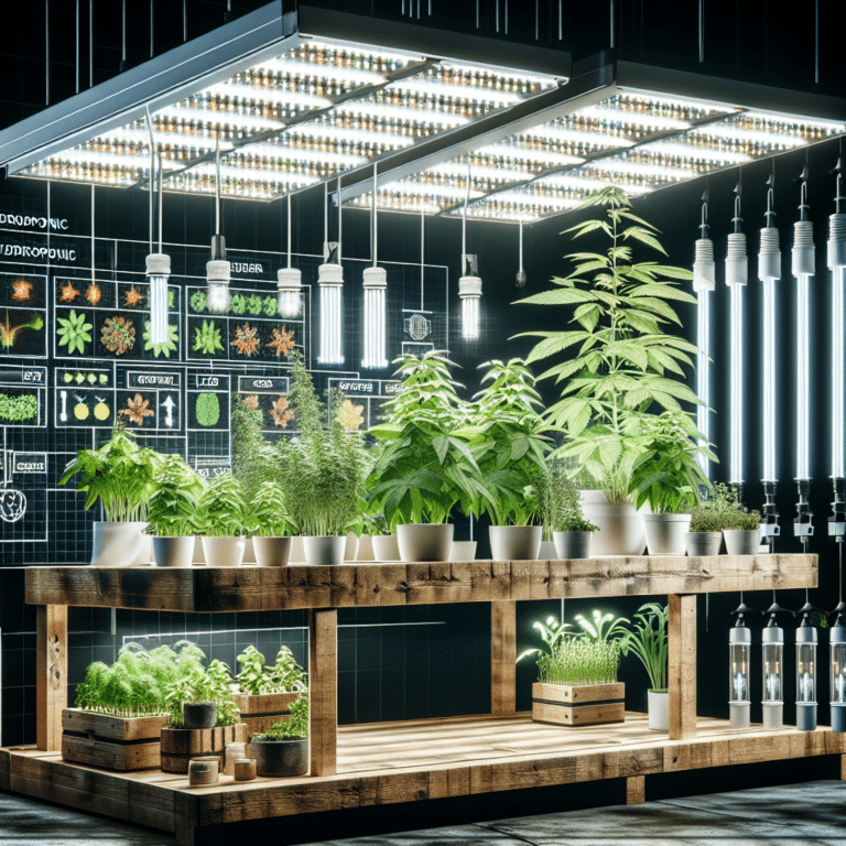 hydroponic grow lights review for home gardens