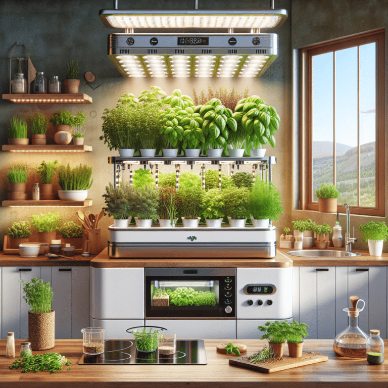 hydroponic herb care at home