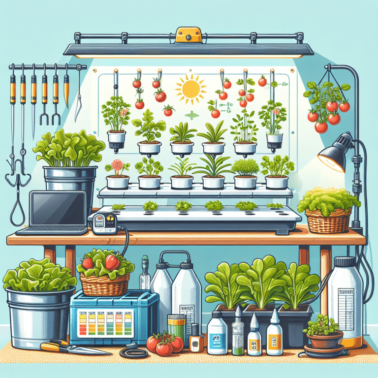 Hydroponic gardening basics for DIY enthusiasts.