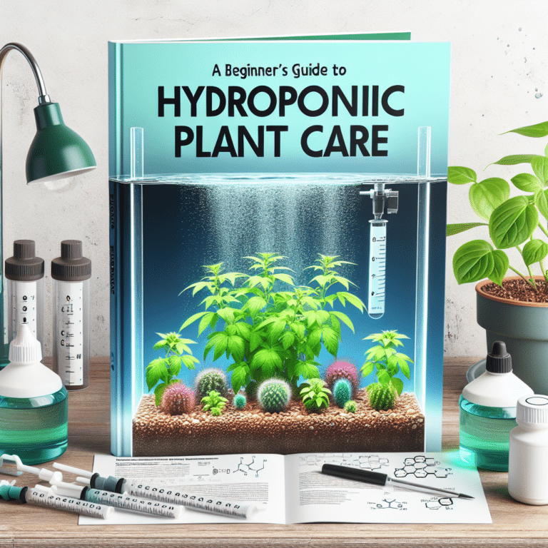 hydroponic plant care routine for beginners