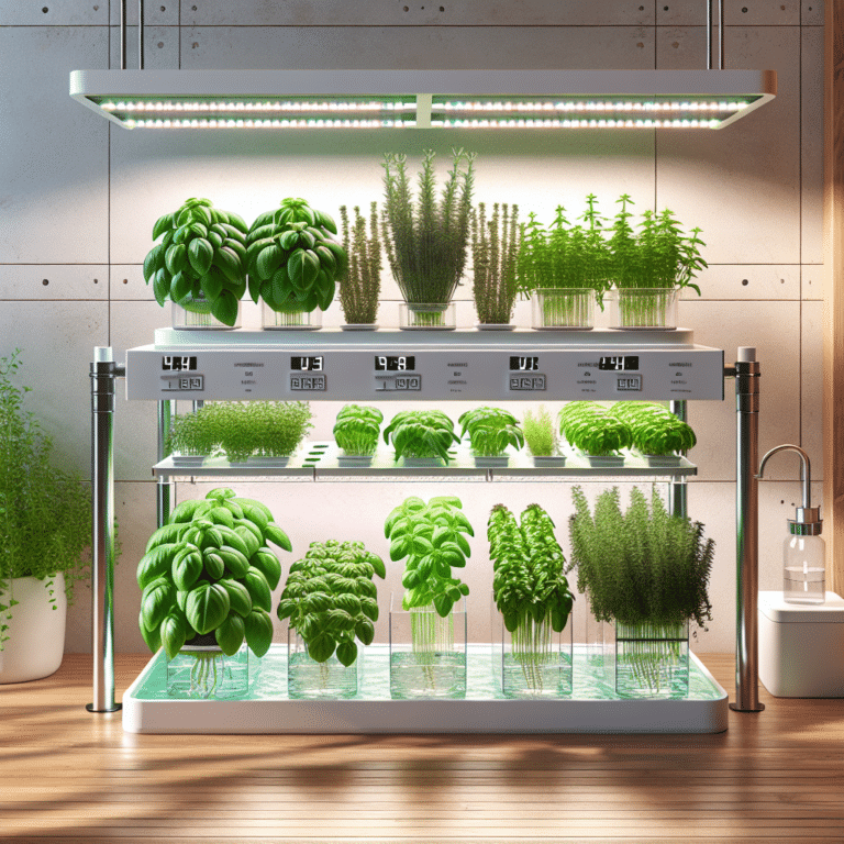 best hydroponic herbs growing kits reviewed