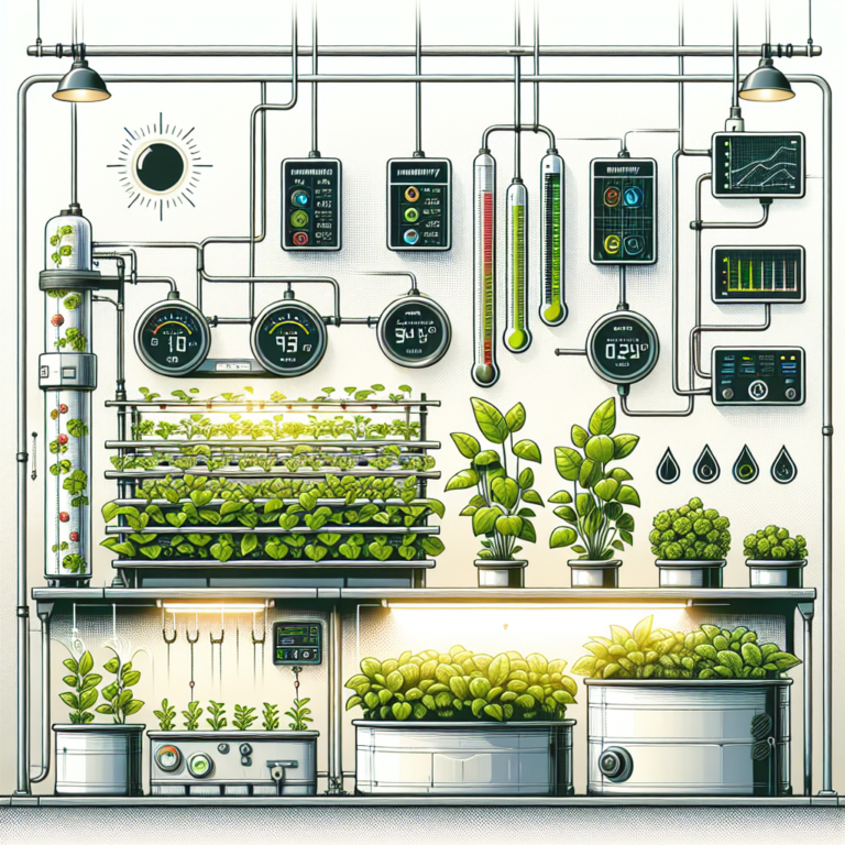 hydroponic plant temperature and humidity guide