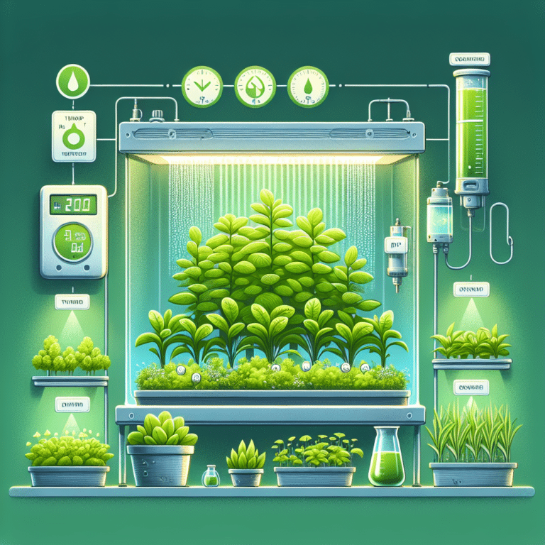 hudroponic plant watering tips and tricks