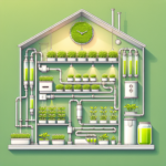 How to set up an efficient nutrient film technique (NFT) system at home