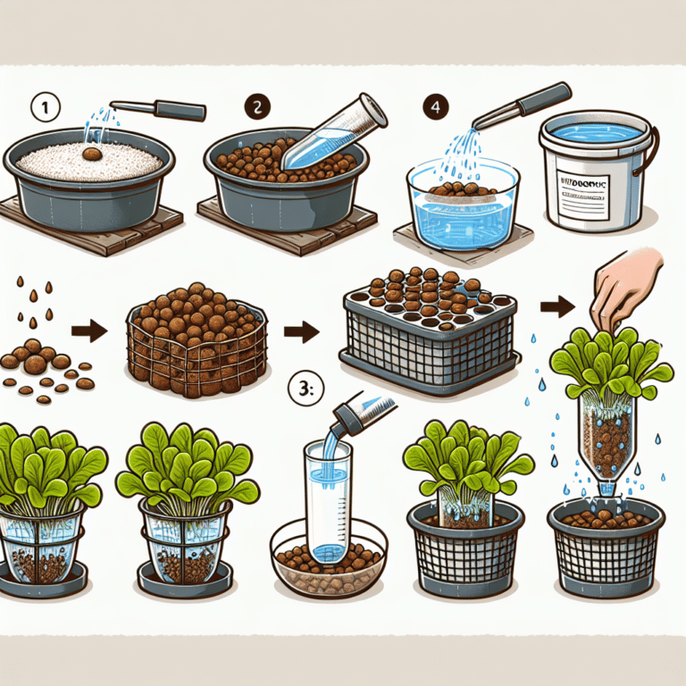 step by step hydroponic setup for lettuce