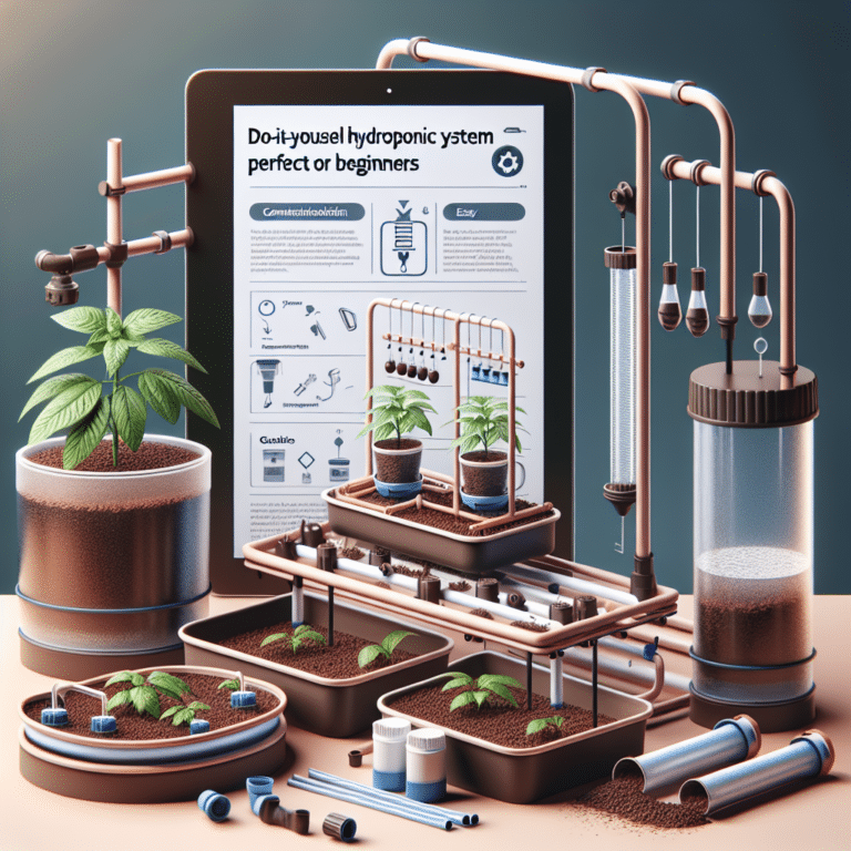 DIY hydroponic system for beginners: a comprehensive guide